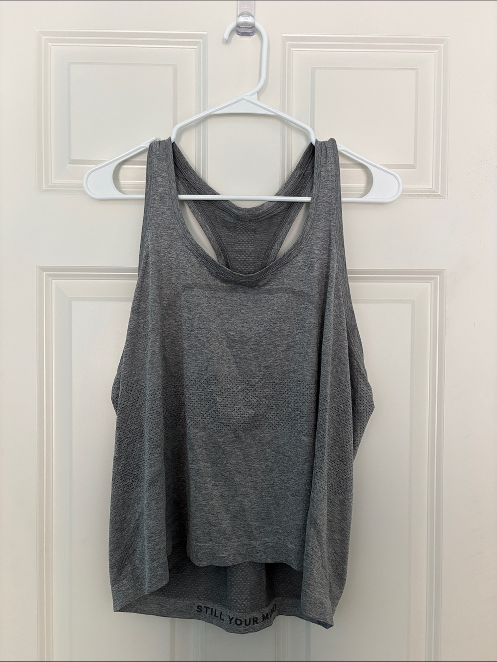 lululemon athletica Gray Racerback Tank - Lightweight Workout Layer
